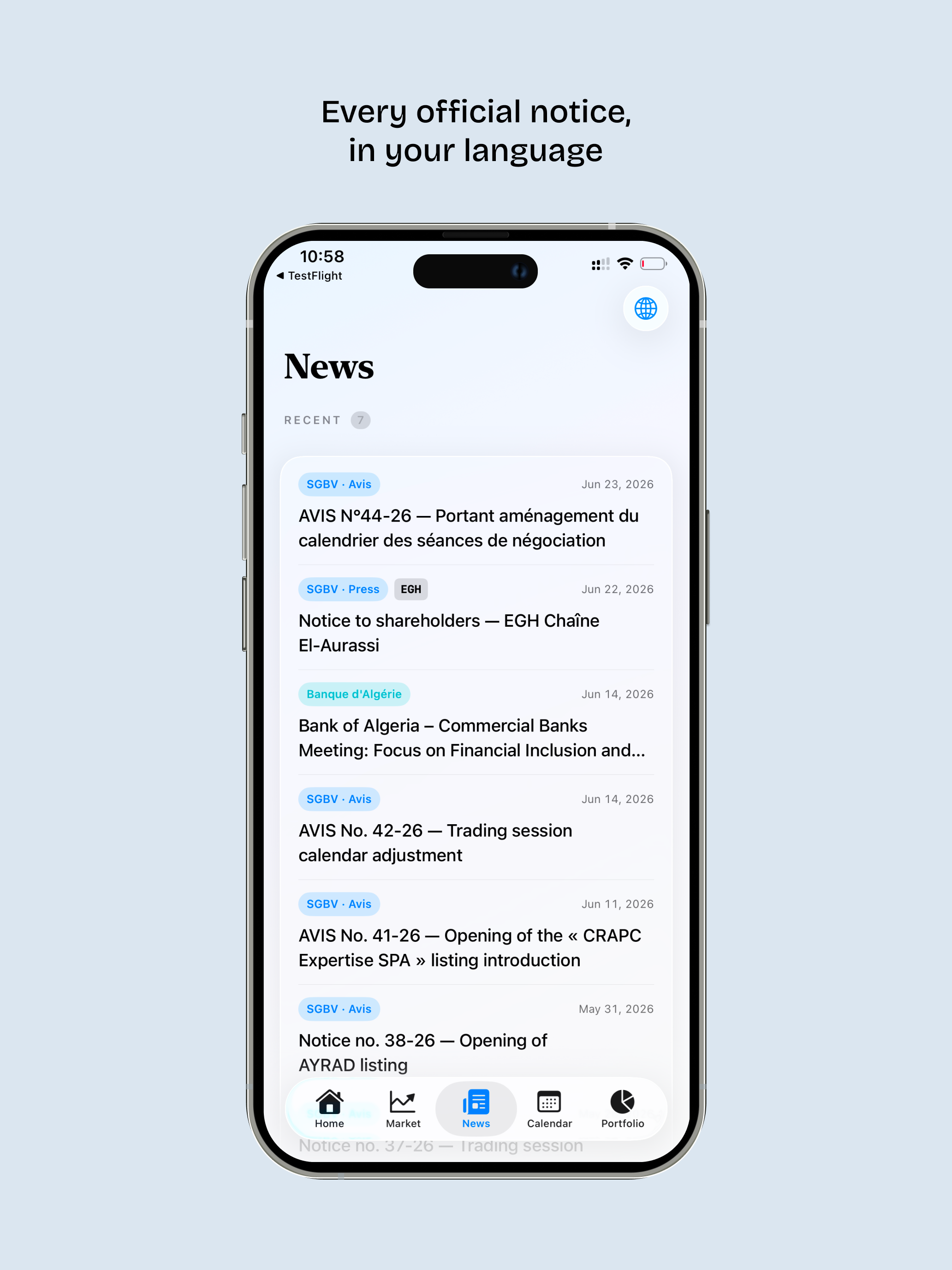 Algierex — Algeria Stocks screenshot 10