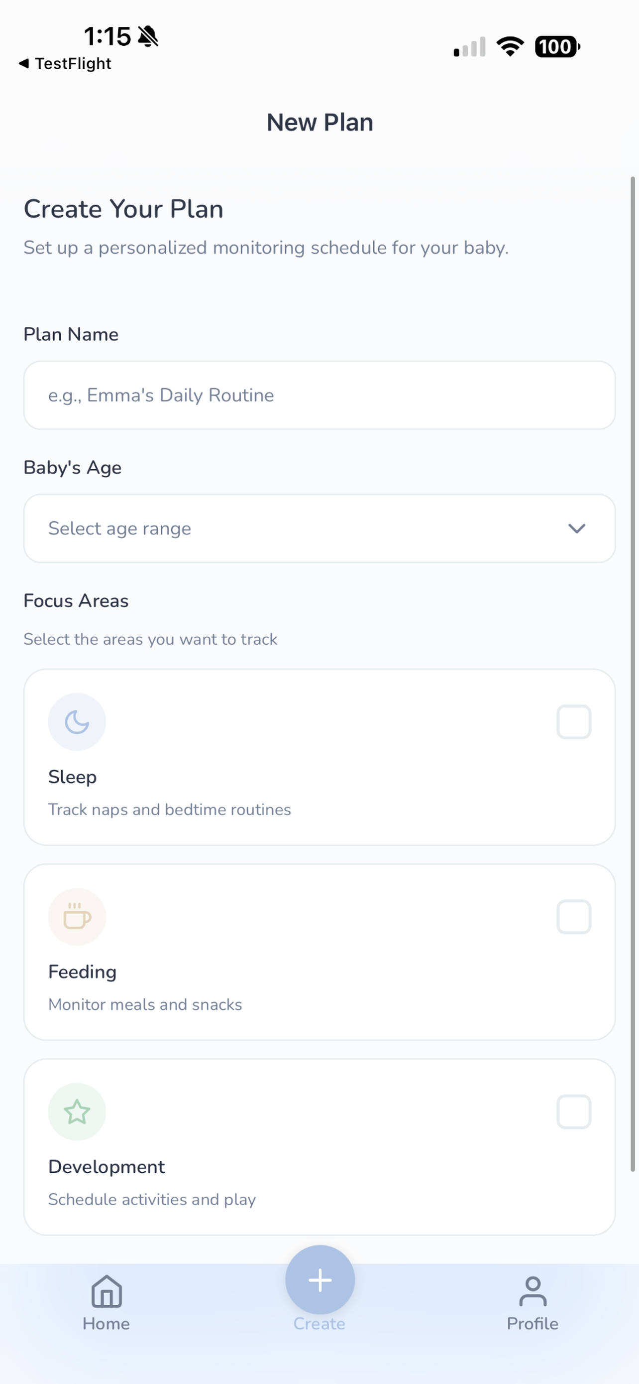 Baby Monitor Plan screenshot 8