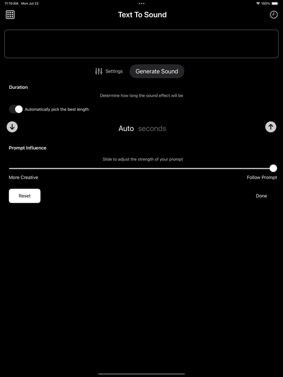 Text To Sound Effects