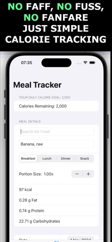 Clarity Calorie Counter Screenshot 3 of 5