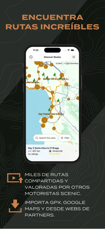Scenic Motorcycle Navigation screenshot 5 of 10