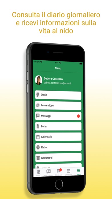 Crescere Insieme App Screenshot