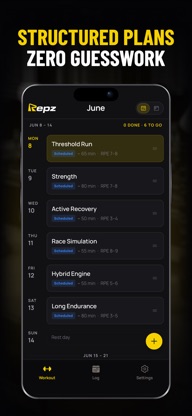 Repz: HYROX Training Plan screenshot 2