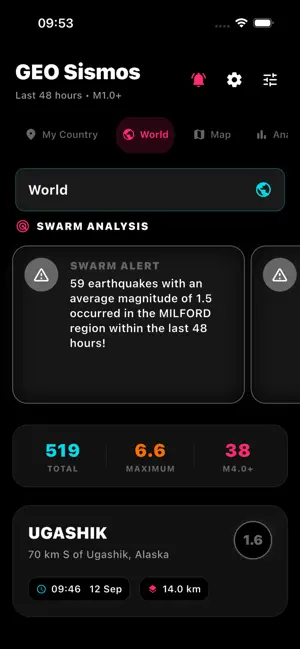 GEO Sismos screenshot 2