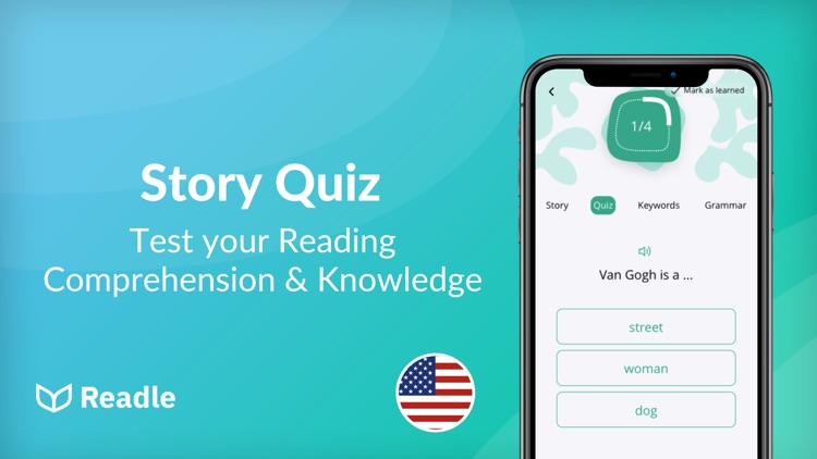 Learn English: News by Readle screenshot-3