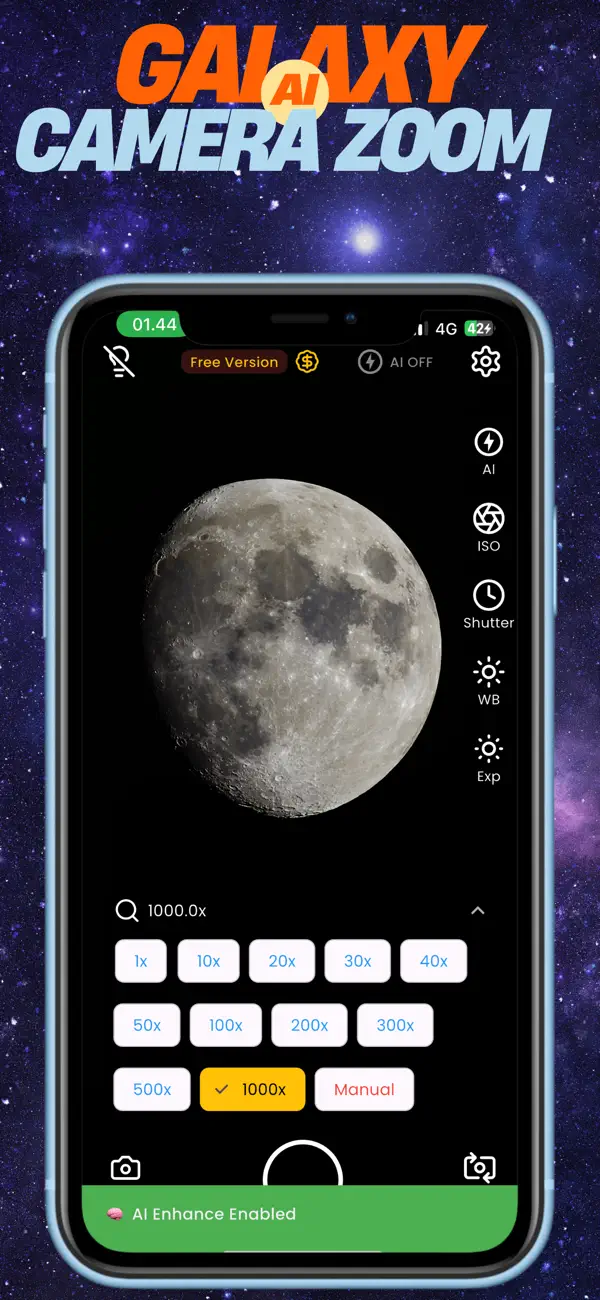 Screenshot #3 pour Galaxy Camera Ai : 1000x Zoom