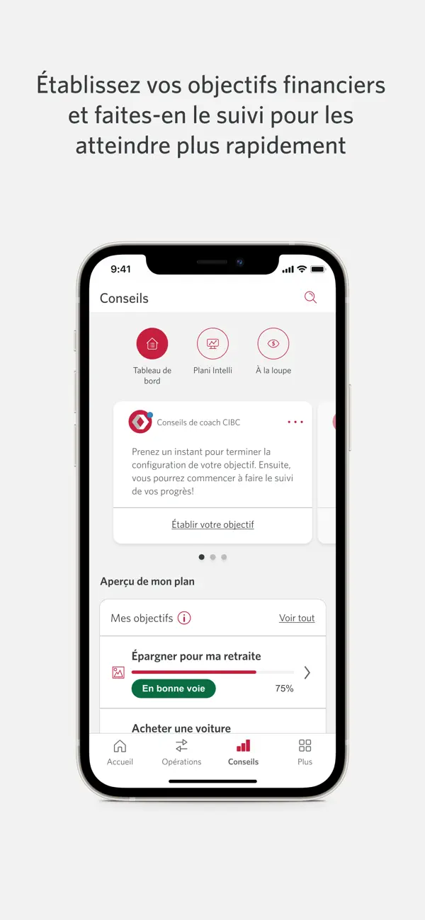 Screenshot #3 pour Services bancaires CIBC