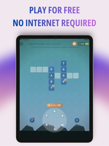 Weave the Word: Offline Puzzle iPad screenshot