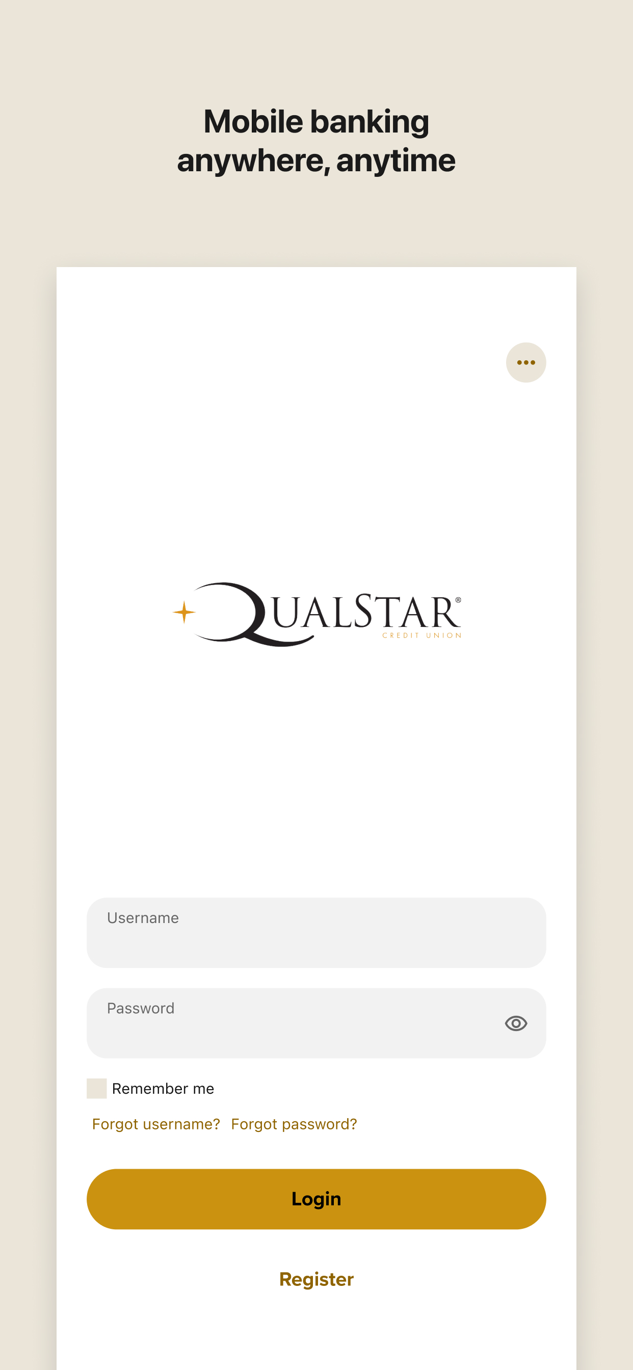 Qualstar CU Mobile Banking