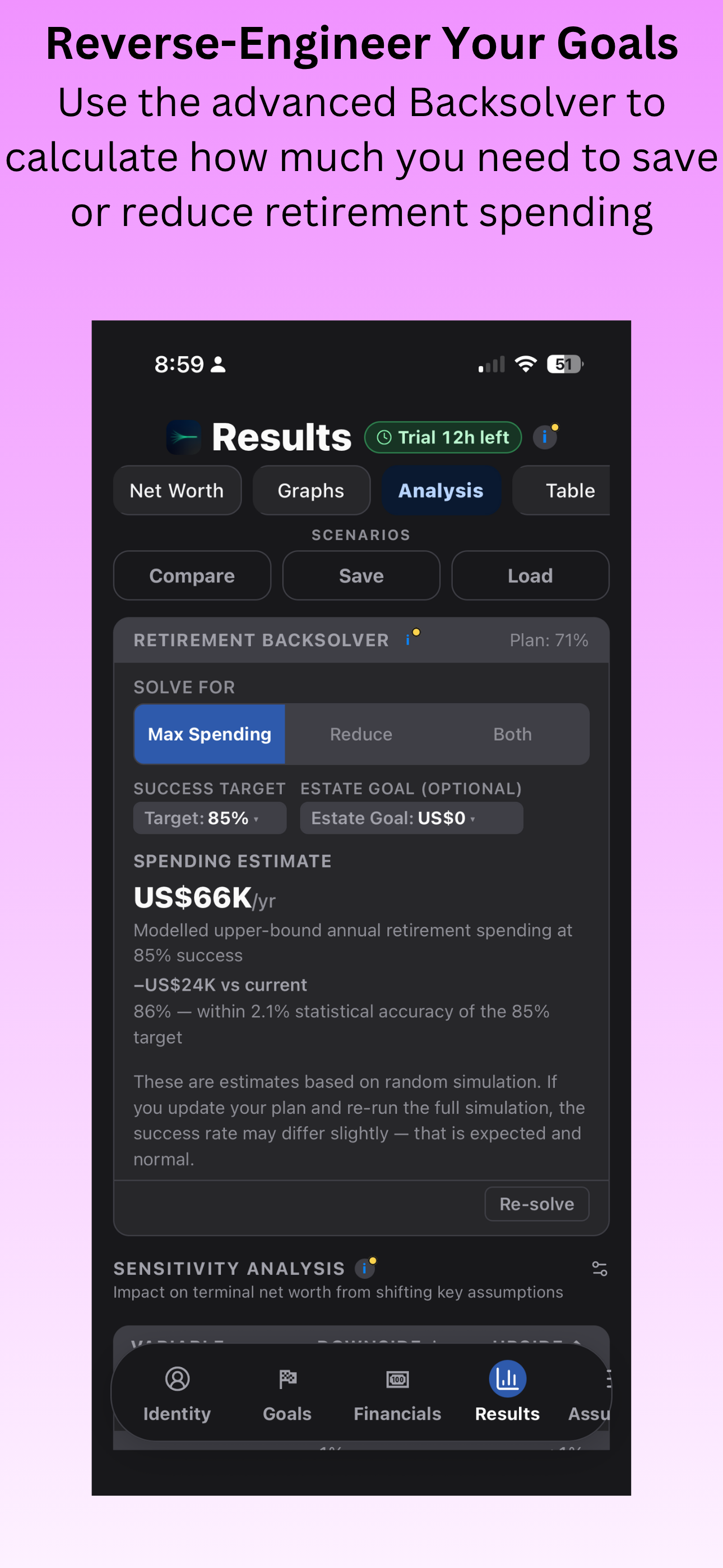 RetireFlow screenshot 4