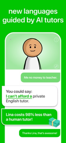 Language Learning Tutor: Lina Screenshot 3 of 7