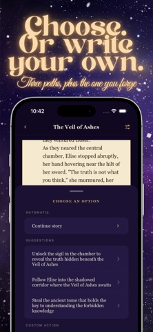 StoryQuest - AI Books & Novels iPhone screenshot