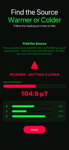 EMF Detector - EMF Meter Screenshot 3 of 3