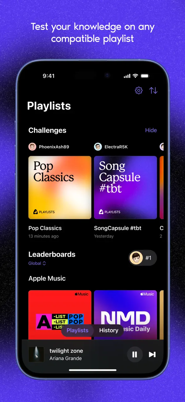 Screenshot #2 pour SongCapsule Quiz