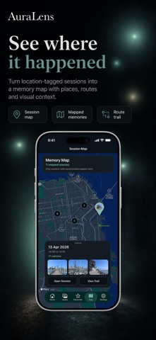 AuraLens Lifelogging のスクリーンショット