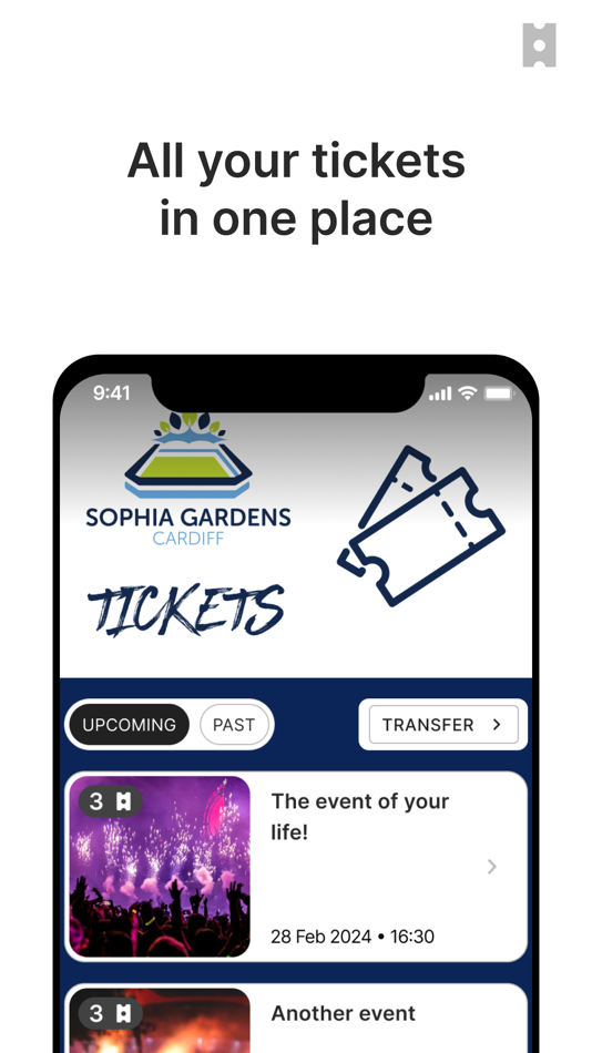 #1. Sophia Gardens Ticketing (iOS) 由: Sophia Gardens Ticketing