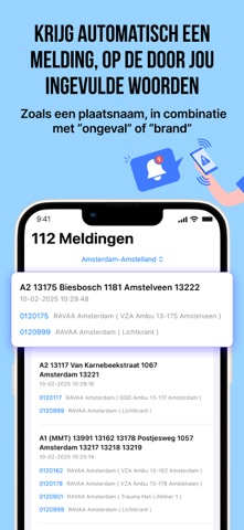 112Meldingen.nu iPhone screenshot 3