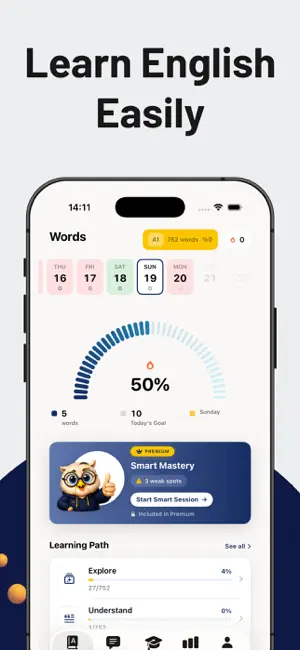 Daily English Words screenshot 1