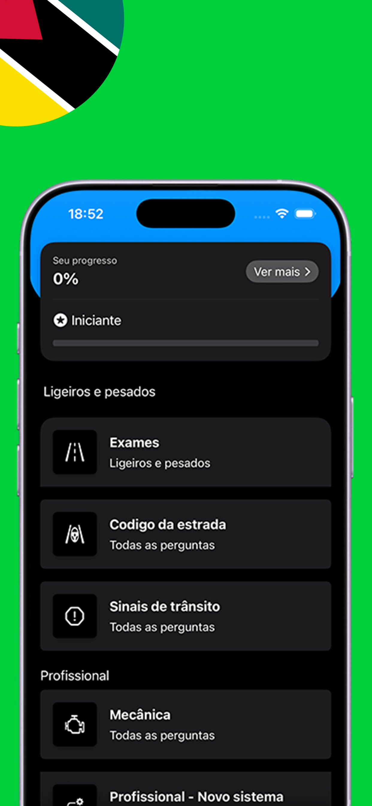 MozCarta - Exame Teórico 2026