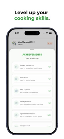 QuickRecipes: Recipe Saver iPhone screenshot