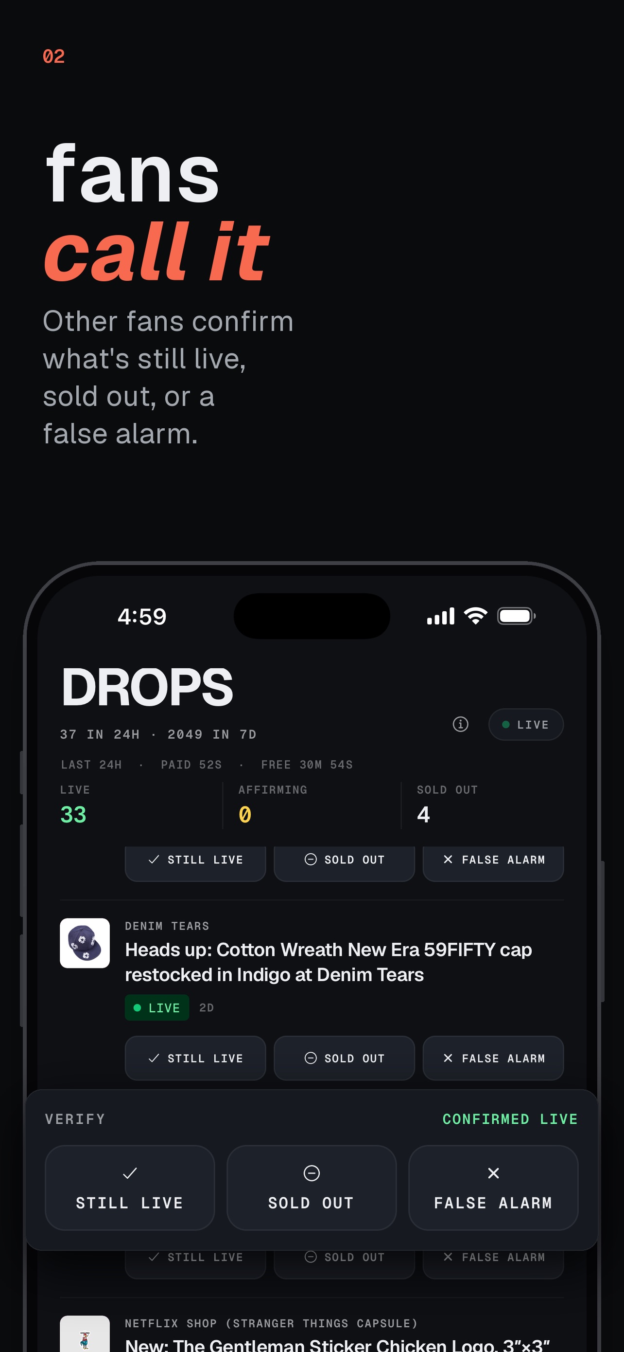 Screenshot 3 of DropWire: Merch Drop Alerts