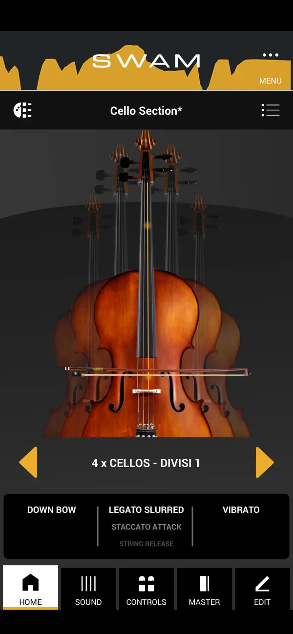 Screenshot #1 pour SWAM Cello Section