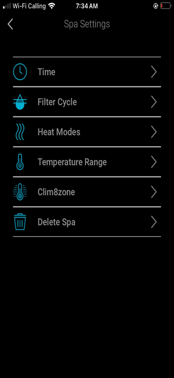 Screenshot #2 pour ControlMySpa