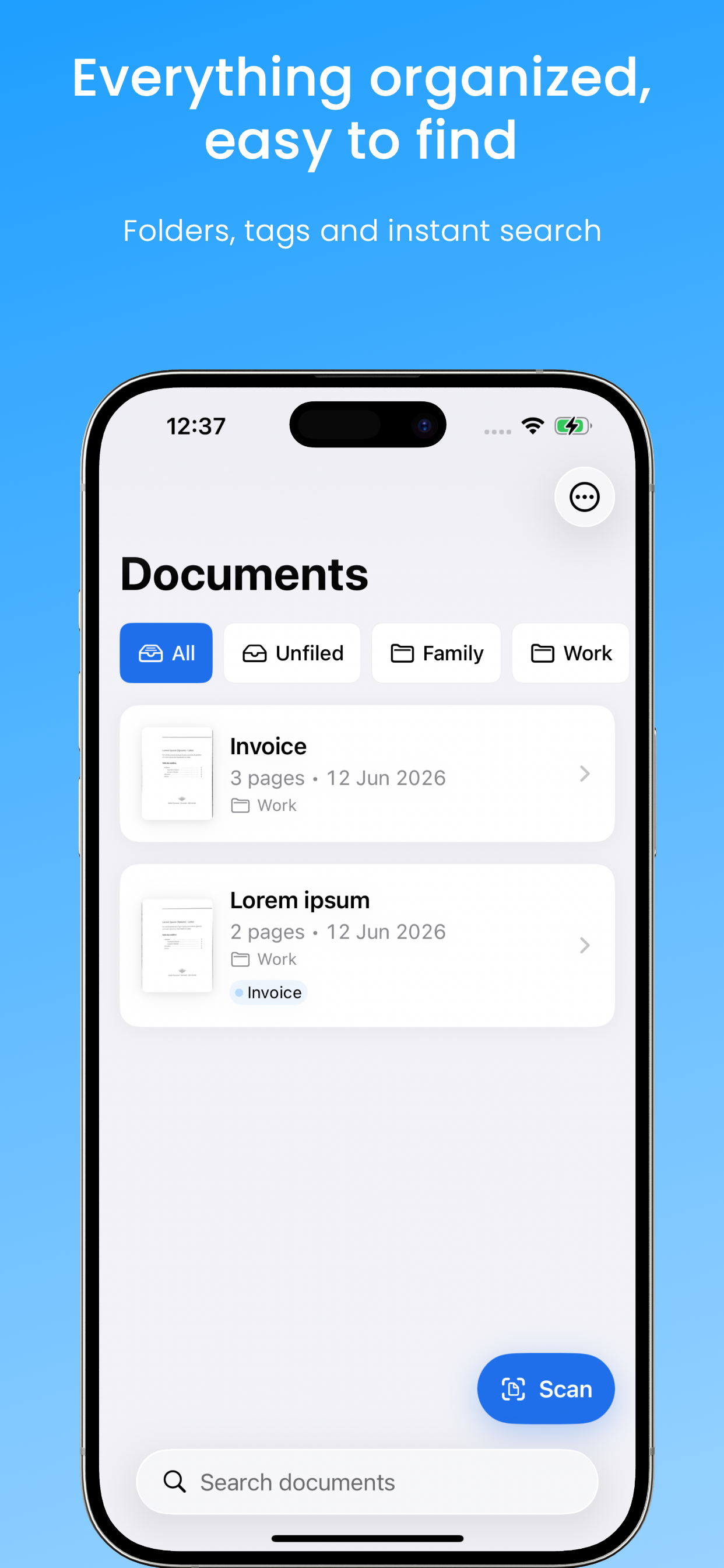 DocClair: Scan PDF screenshot 3