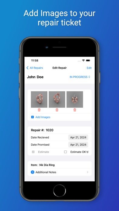 RepairZ Pro iPhone screenshot 4 - Business app