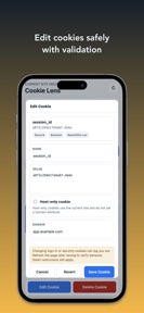 Cookie Lens: Cookie Editor screenshot