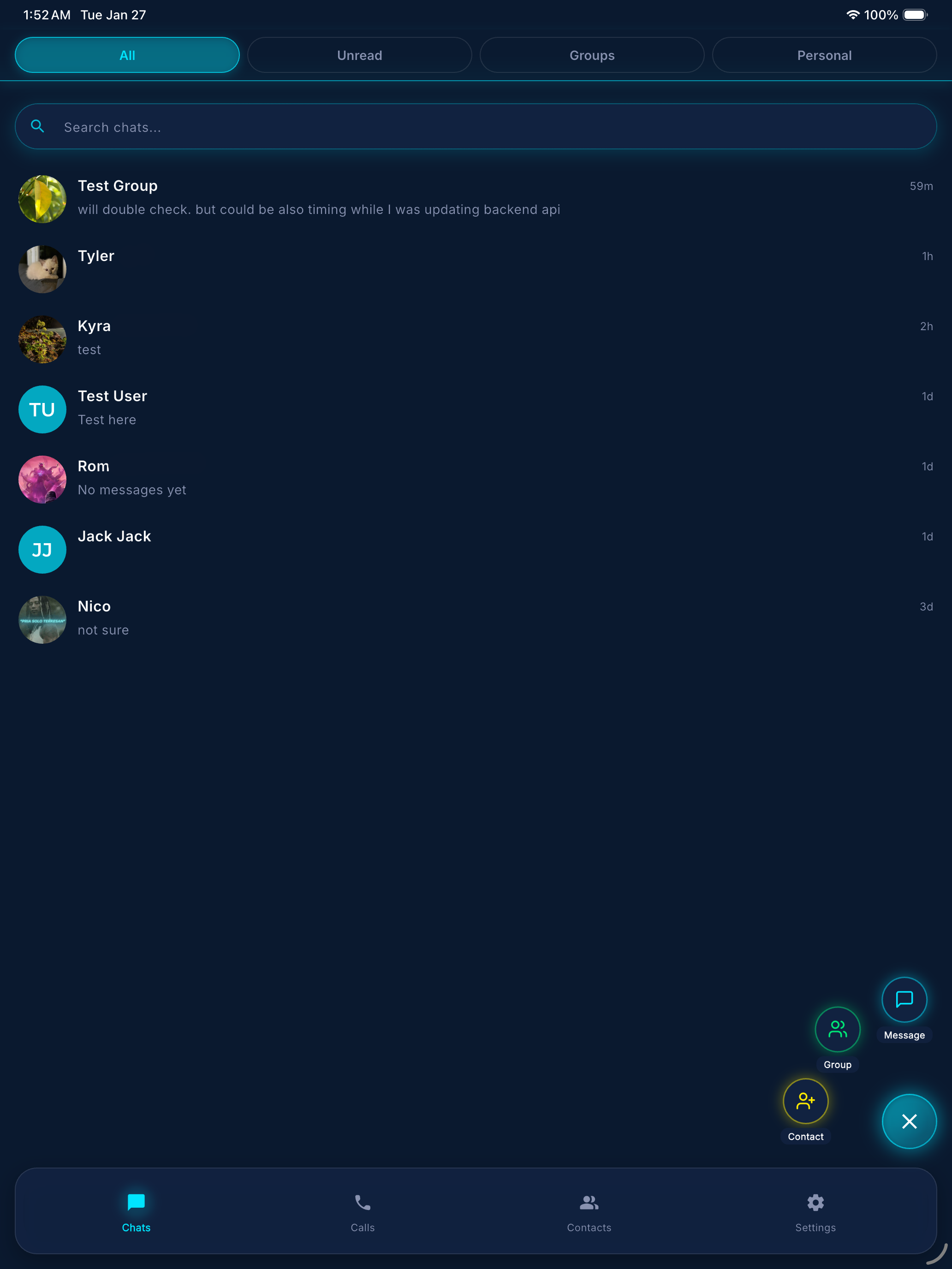 Sync: Secure Chat & Private AI