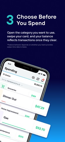 Qube Money: Envelope Budgeting — App Store screenshot