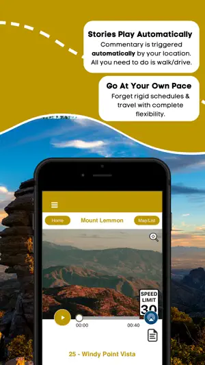 Mount Lemmon GPS Audio Tour screenshot 3