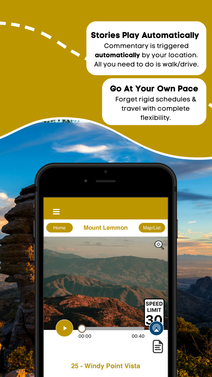 Mount Lemmon GPS Audio Tour