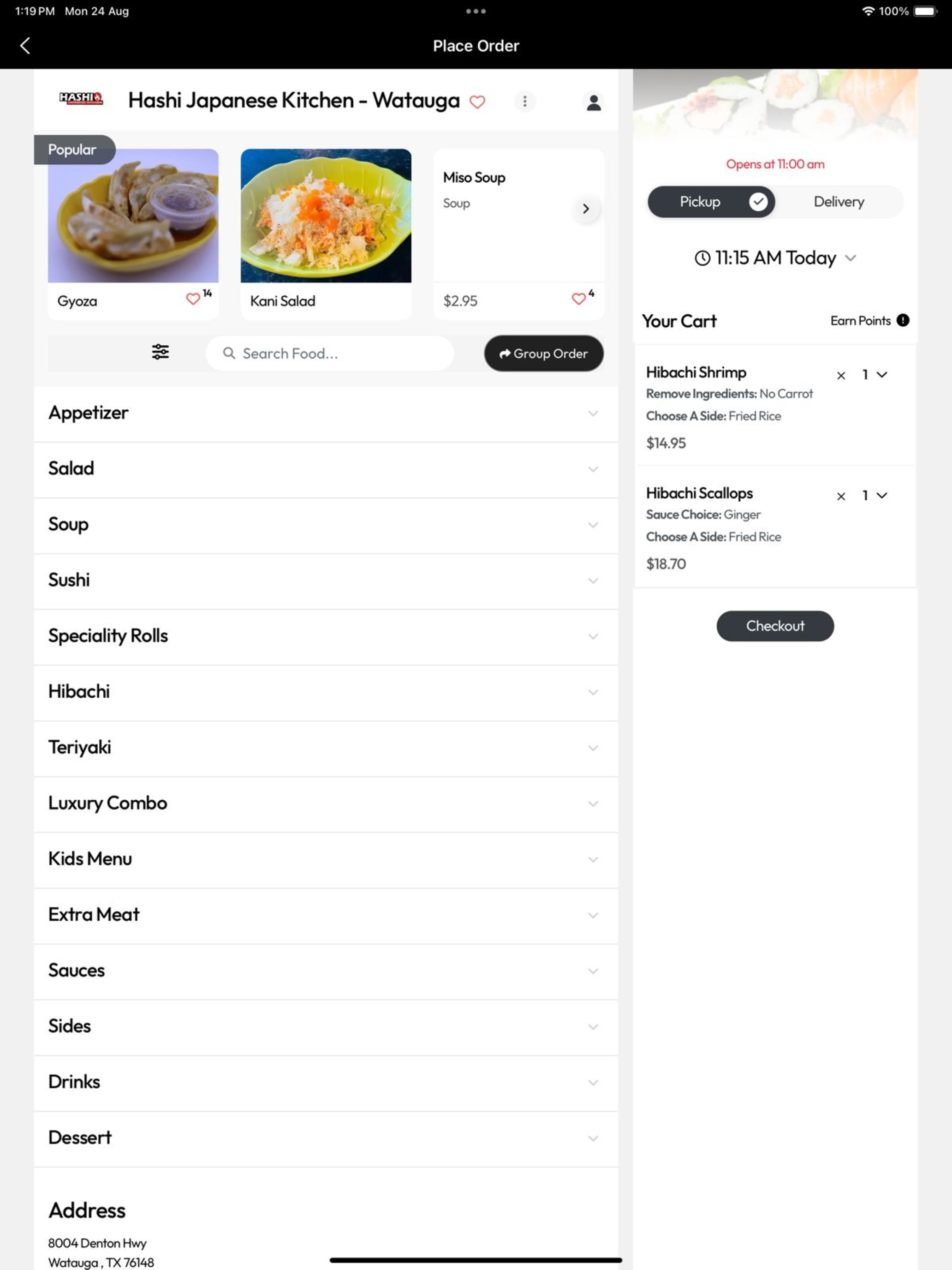 Hashi Japanese Kitchen screenshot 16