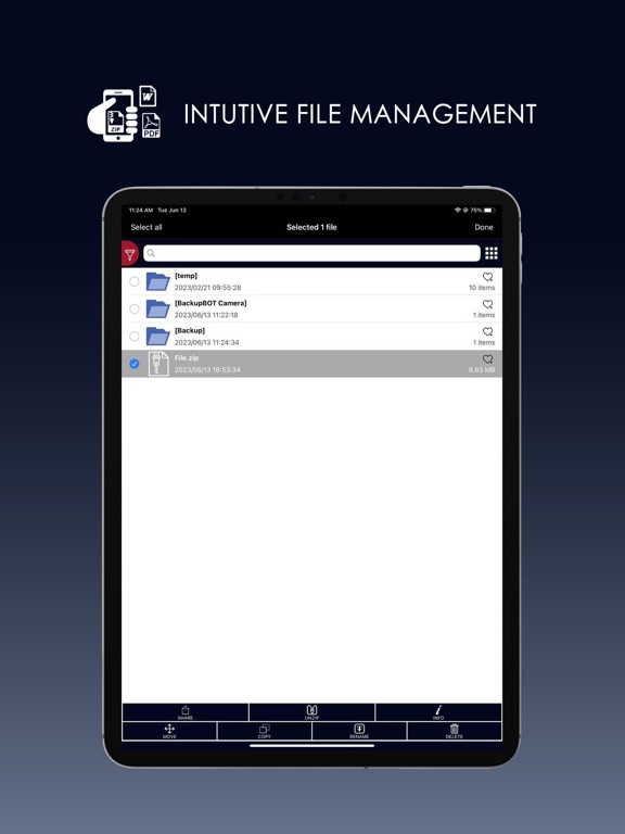 BackupBOT iPad screenshot 5 - Utilities app