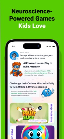 Attention Hero screenshot