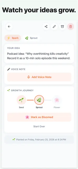 Vbloom: Where Ideas Bloom screenshot 3