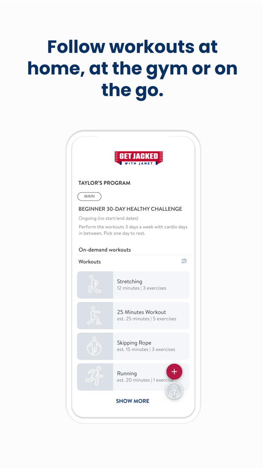 #6. Get Jacked with Janet (iOS) 由: Get Jacked with Janet LLC