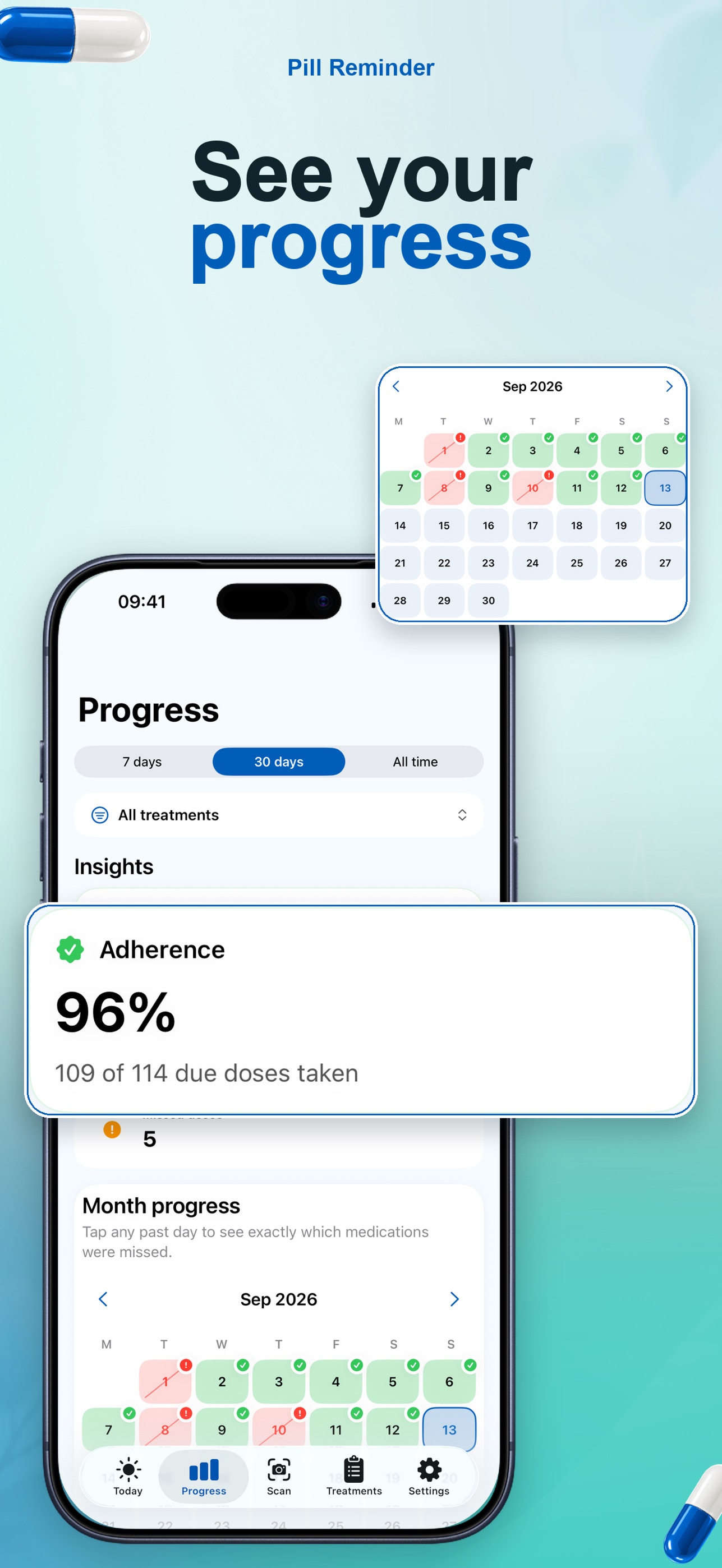 Screenshot 4 of Pill Reminder: Care Tracker