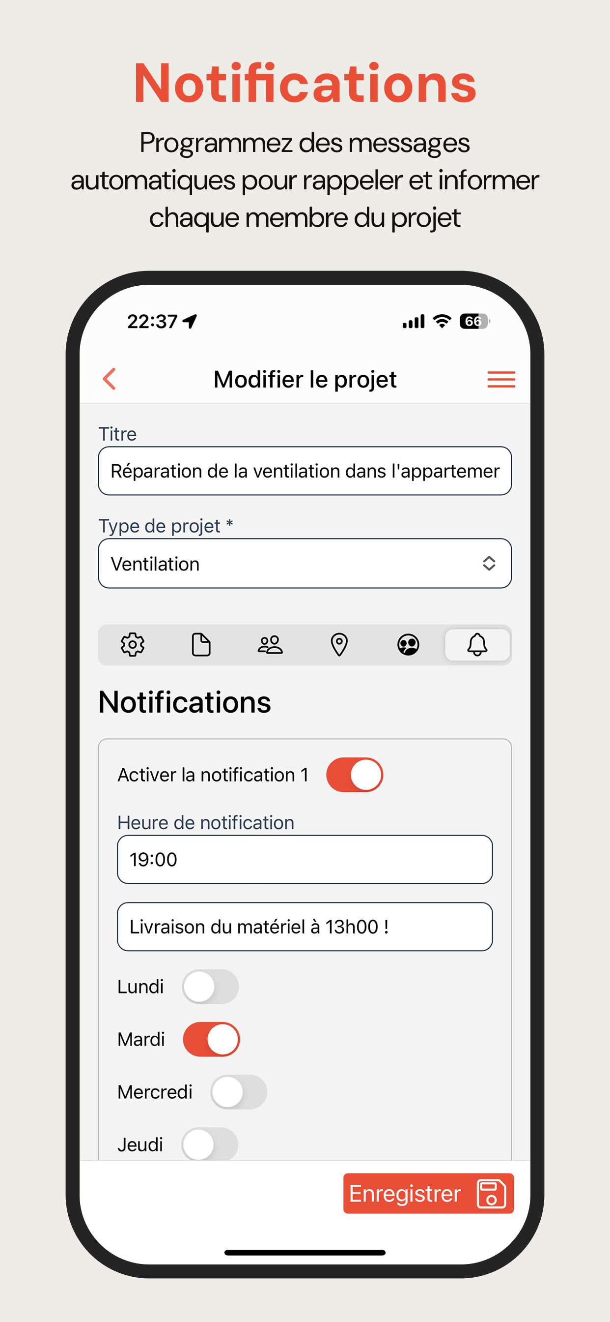 ChantierApp