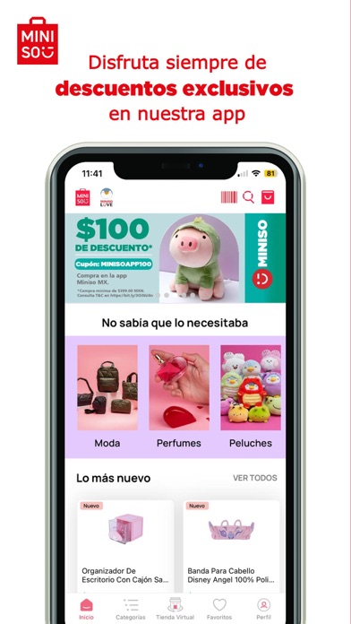 Miniso México Screenshot