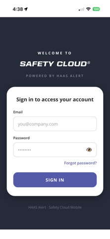 Safety Cloud® by HAAS Alert Screenshot 1 of 8