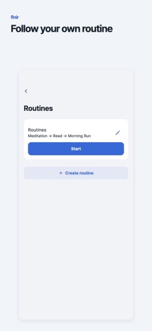 Finir: Habit Tracker Screenshot 2 of 6