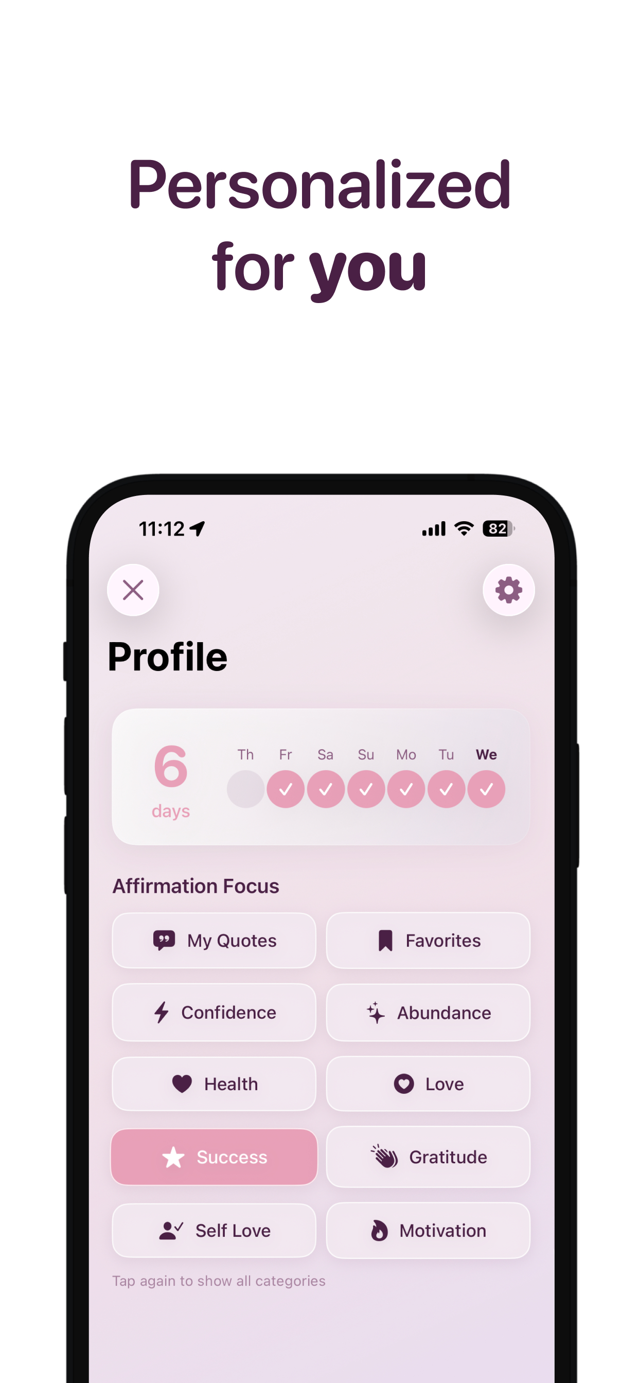 Stellar - Daily Affirmations screenshot 6