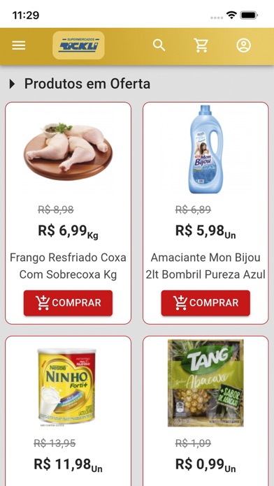 Supermercados Rickli Screenshot
