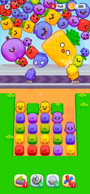 Color Pipets Jam: Fruit Puzzle screenshot 3
