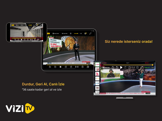 Vizi TV iPad screenshot 3 - Entertainment app