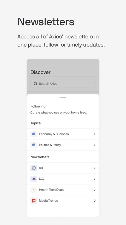 Axios: Smart Brevity news screenshot-5