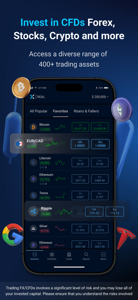 Xtrade - Online Trading screenshot 4